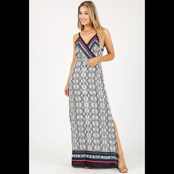 Python Maxi Dress - Picture 2 of 7